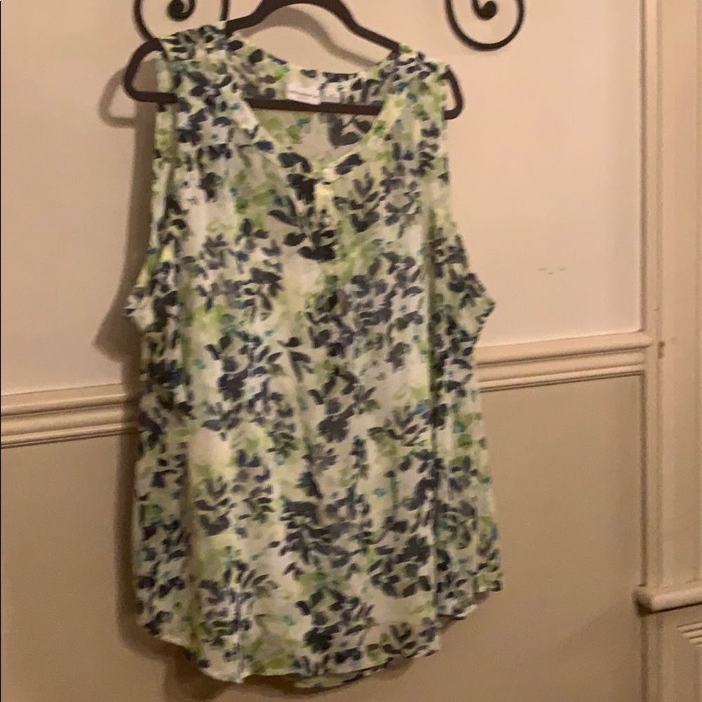Sleeveless top
